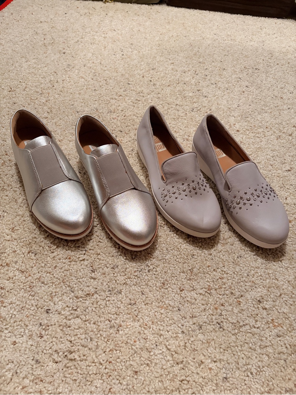 Set of two pairs Fitflop slip-ons